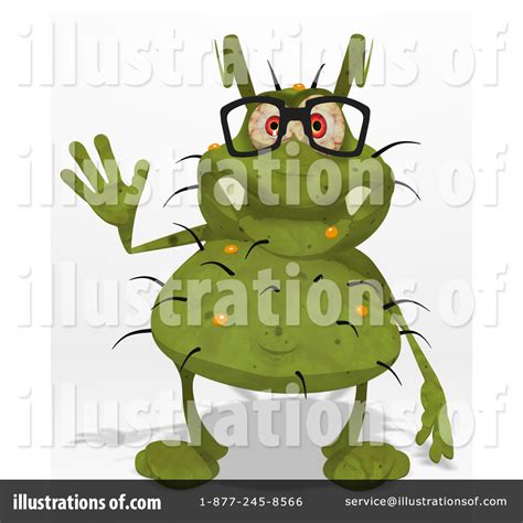 Green Germ Clipart 1489441 Illustration By Julos