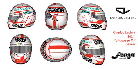 Charles Leclerc 2021 F1 Replica Helmet Scale 11 All Racing Helmets
