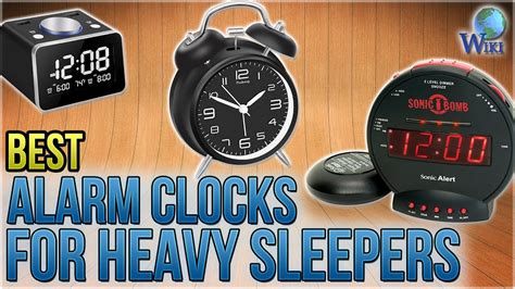 10 Best Alarm Clocks For Heavy Sleepers 2018 Youtube