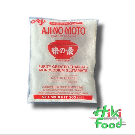 Ajinomoto Monosodium Glutamat 200g Hikifood