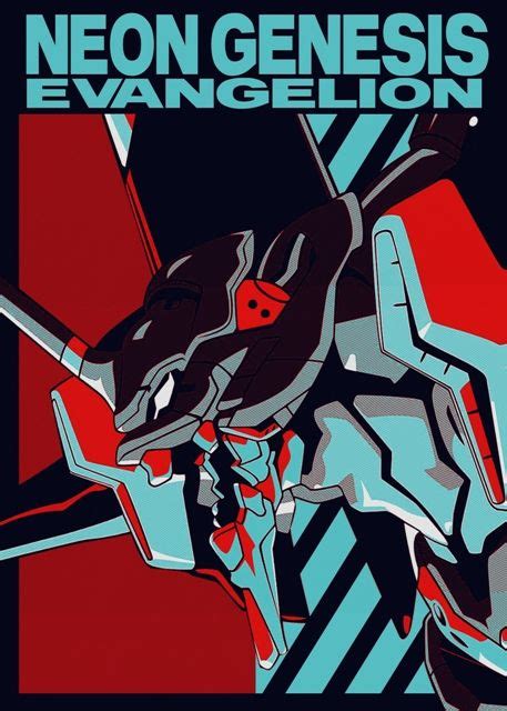 Evangelion 1 Gaming Poster Print Metal Posters Displate In 2020