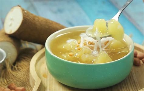 Cassava Sweet Soup Is A Perfect Mix Of Sweet Gelatinous Broth Sticky