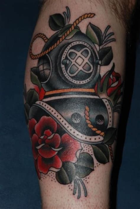 Memento mori tattoos and inspiration. 30 best Divers tattoo images on Pinterest | Deep sea diver ...