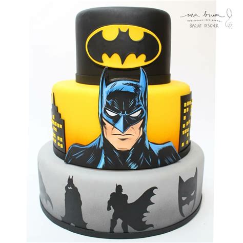 Bolo Batman Batman Cake Compleanno Di Batman Festa Di Batman
