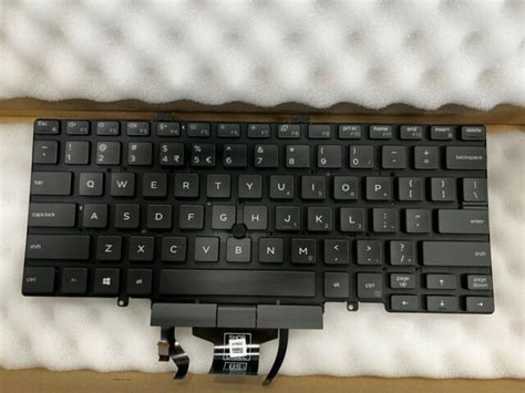 Dell Latitude 5400 5401 5410 5411 Keyboard Backlit Us 3c7cj For