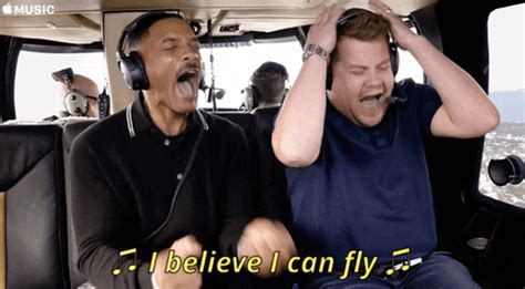I believe i can fly. I Believe I Can Fly GIF by Carpool Karaoke: The Series on ...