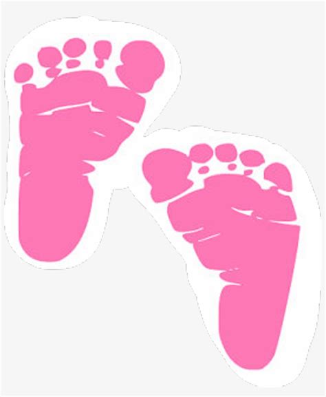 Pink Baby Footprints Png Transparent Png 1024x1198 Free Download On