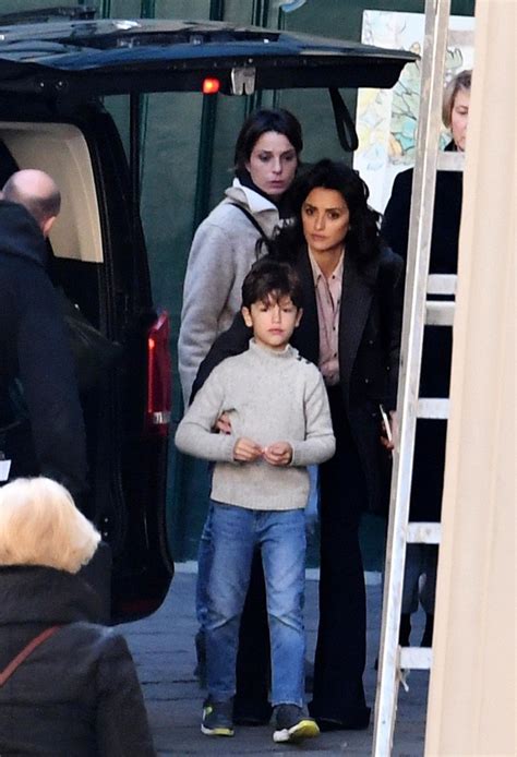 Penelope Cruz Finally Showed Her 7 Year Old Son Leo In Public