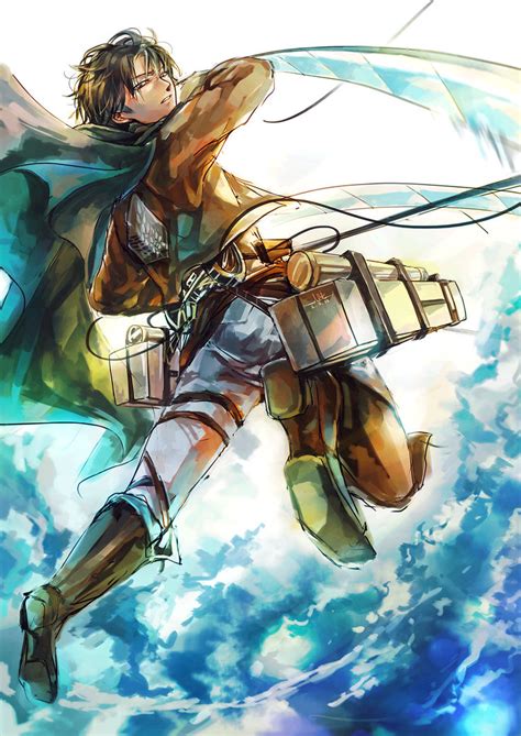 The colors are so vibrant that it gives a whole new life to the book and i found myself. Attack On Titan - Levi by MsViVid on DeviantArt