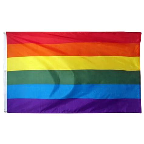Hot Sale Colorful Rainbow Flag And Banners Lesbian Gay Pride Lgbt Flags