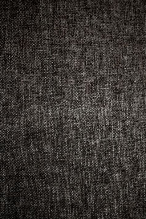 Decorative Dark Linen Fabric Textured Background For Interior
