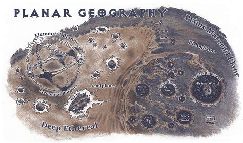 Etheral Plane Dungeons And Dragons Map Fantasy Cosmology Planescape Fantasy Map Dungeons And