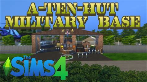 Military Base For Sims 4 📯 Youtube
