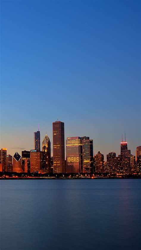 Chicago Skyline Iphone Wallpaper Hd