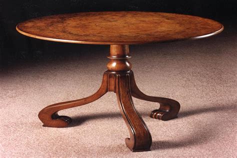 Burr Walnut Occasional Table In X Antique Finish English Or Victorian By Arthur Brett Treniq