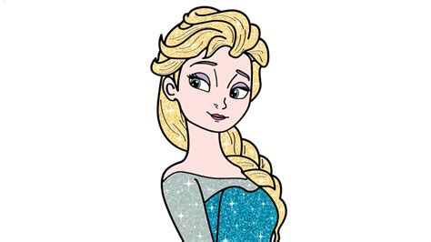 Disney Princess Elsa Disney Princess Elsa Elsa Drawing How To Draw Elsa