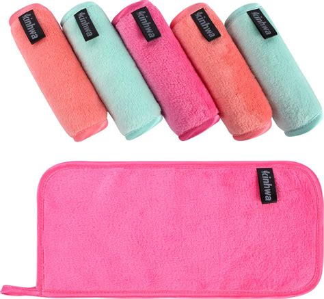 Kinhwa Microfiber Makeup Remover Cloths Flannel Face Cloth Reusable Face Towel Soft Facial Wash