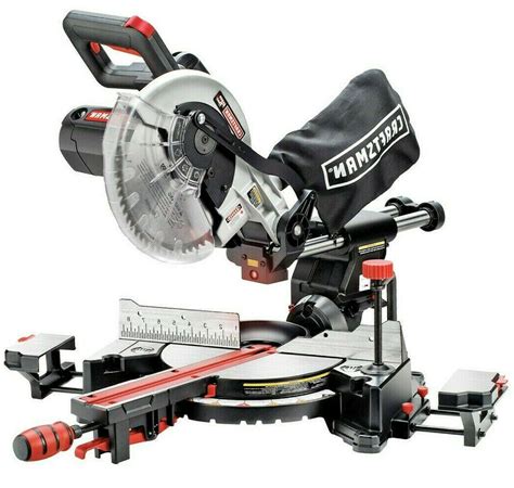 New Craftsman Compound Miter Saw 10 In Free Shipping