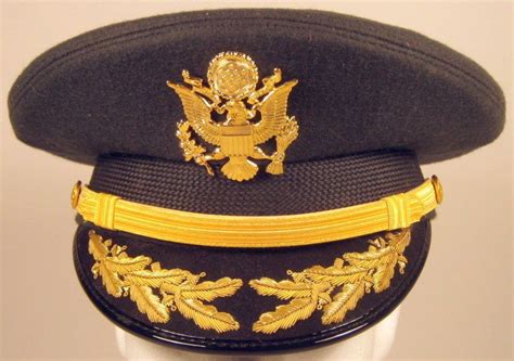 Us Army Field Grade Officer Service Dress Greens Hat Cap