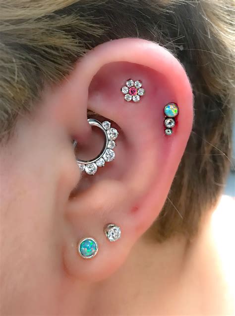 Image Result For Ear Piercing Art Different Ear Piercings Cartilage