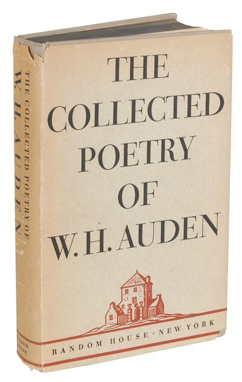 Lot Detail The Collected Poetry Of W H Auden