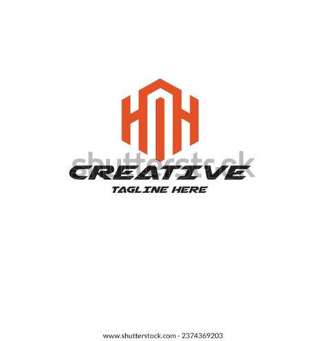 Hmh H M H Letter Logo Stock Vector Royalty Free 2374369203 Shutterstock