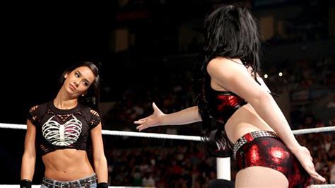 Wrestlemania 31 Preview Aj Lee And Paige Vs Brie And Nikki Bella