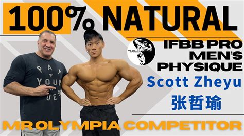 Scott Zheyu Natural Ifbb Pro Mens Physique Mr Olympia Competitor