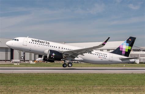 Volaris Airbus A320neo First Flight Aircraft News And Galleries