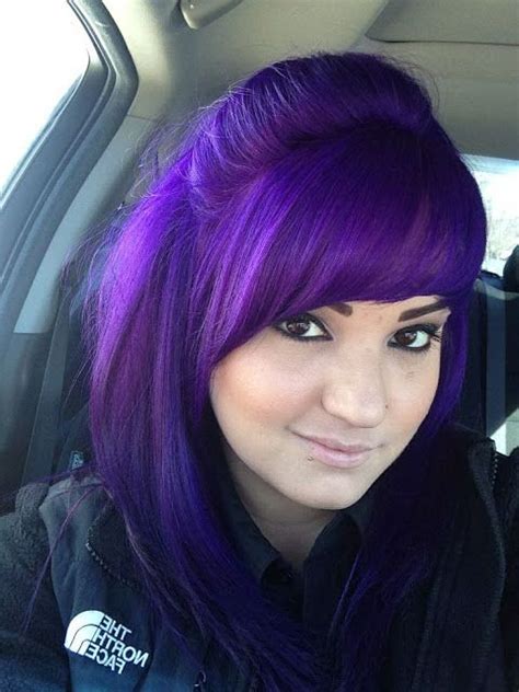 47 Best Purple Hair Color Ideas Images On Pinterest