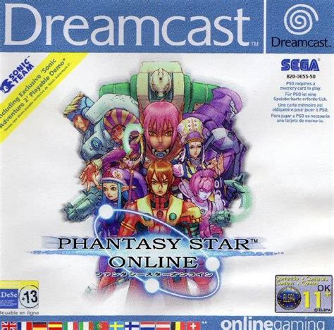 Iso Phantasy Star Online Fr Sur Dreamcast Rpgamers