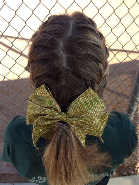 Check spelling or type a new query. Softball Game Day Hairstyle | Cheerleading hairstyles ...