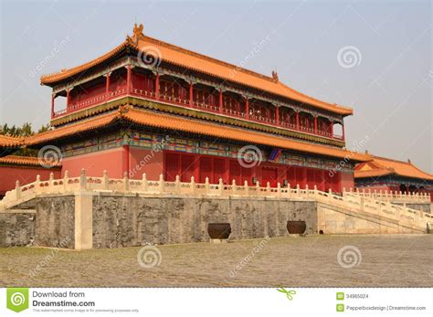 Forbidden City Beijing China Stock Images Image 34965024