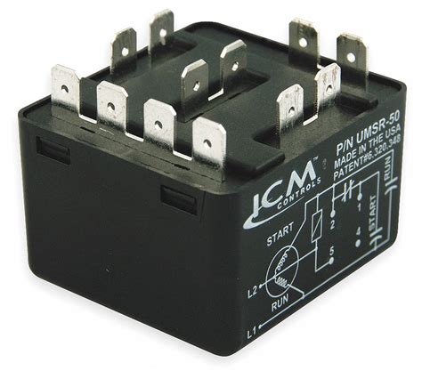 Icm Electro Mechanical 50 A Contact Rating Amps Universal Motor