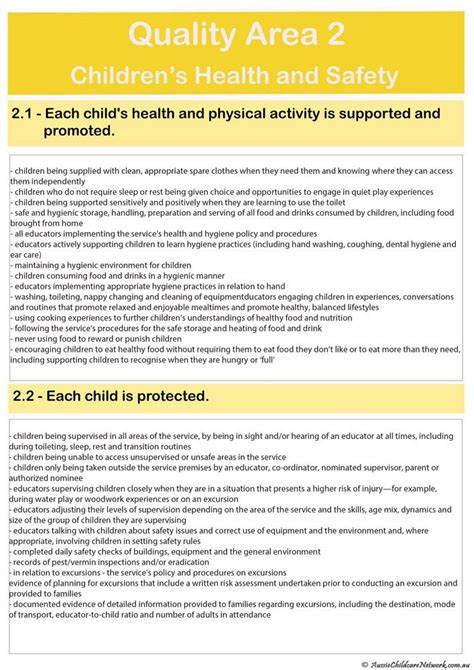Nqs Strengths Aussie Childcare Network Early Childhood Education