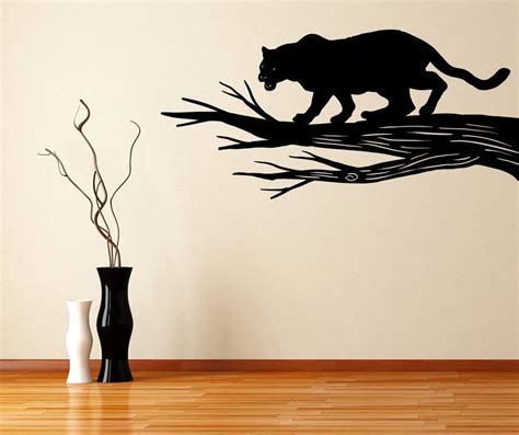 Vinyl Wall Decal Sticker Black Panther Osmb990s Etsy