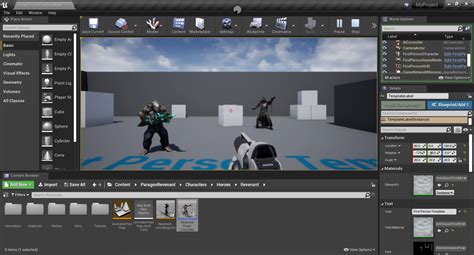 Unreal Engine 4.25.4 Tutorial : Adding enemy characters from mixamo