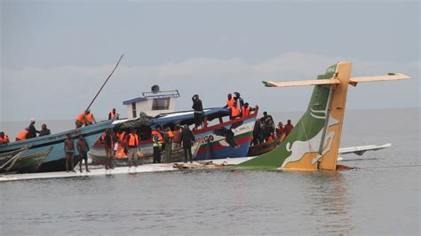 Tanzania Plane Crash 19 Dead After Passenger Jet Crashes Into Lake