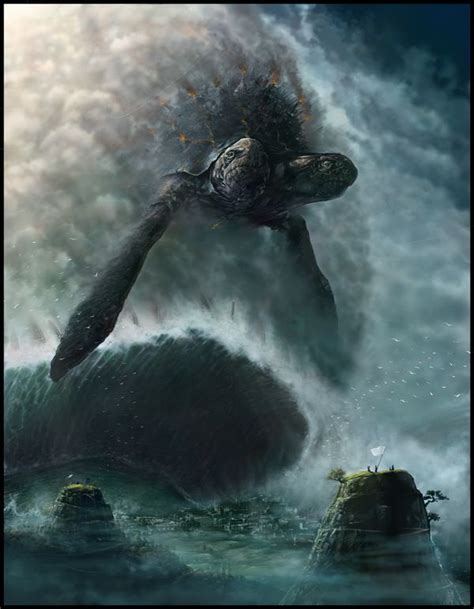 What Lurks Beneath The Waves Sea Monsters Monster Art Fantasy