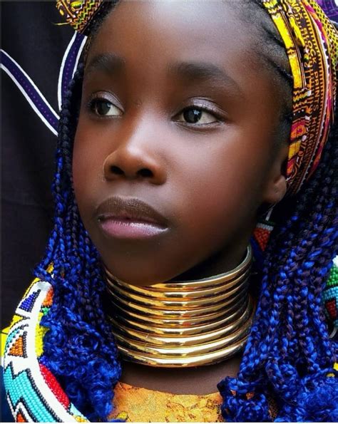 Traditional Ndebele Neck Ringchokersidzila In Gold Or Etsy