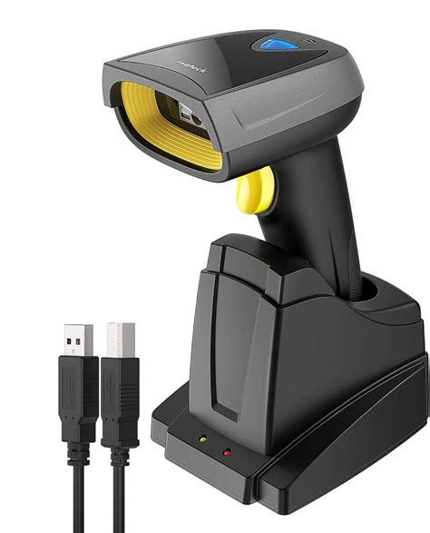 Inateck 2d Barcode Scanner Wireless Bluetooth Qr Code Scanner 2d