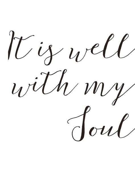 It Is Well Wall Art Instant Download Print Etsy