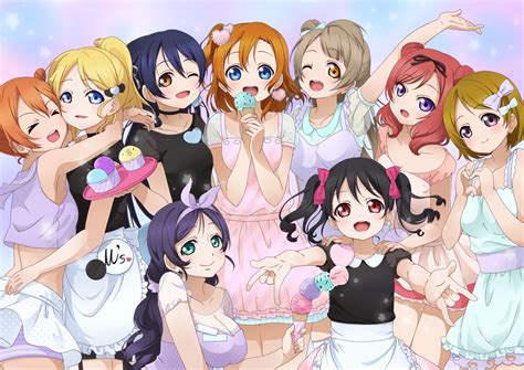 Anime Love Live Hd Wallpaper By