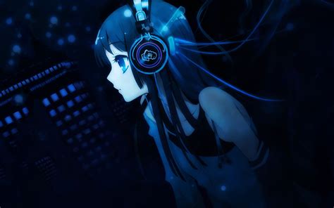 Chica Anime Escuchando Musica Imagenes Wallpapers Anime Fondos