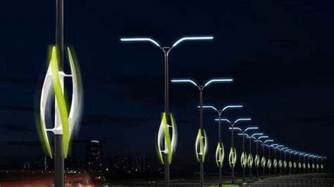 Wind Turbine Powered Street Lights Shelly Lighting