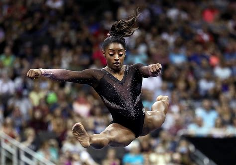 Simone Biles Has Won Her Sixth National All Around Title Herie