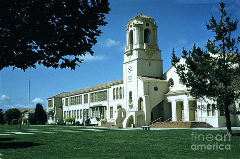 Salinas High School California Circa 1955 Photograph By California