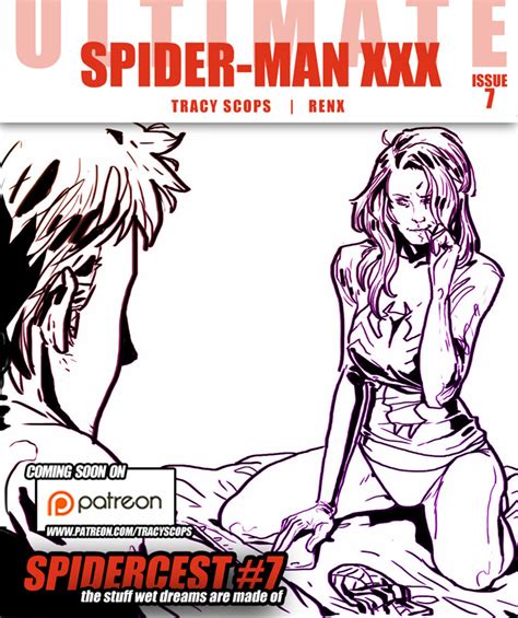 Spidercest 7 Panel Sketch Preview By Tracyscops Hentai Foundry