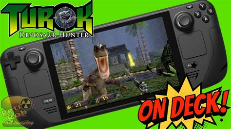 Playing Turok Dinosaur Hunter N64 Remastered On Steam Deck YouTube