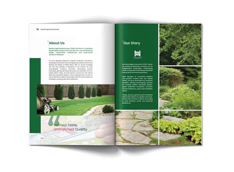 Landscape Company Profile Design And Copywriting Services In Malaysia